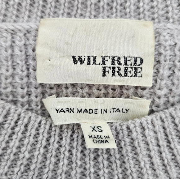 Aritzia Wilfred Free Isabelli sweater grey XS - Picture 6 of 10